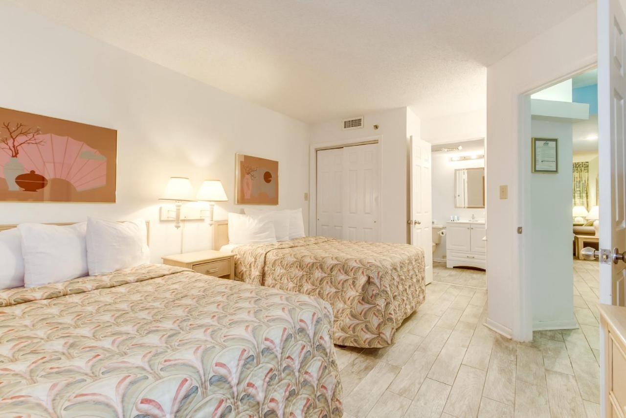 Scenic Views From The Balcony At Ocean Forest Plaza Condos Myrtle Beach Exterior foto