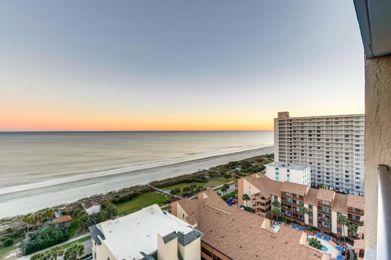 Scenic Views From The Balcony At Ocean Forest Plaza Condos Myrtle Beach Exterior foto