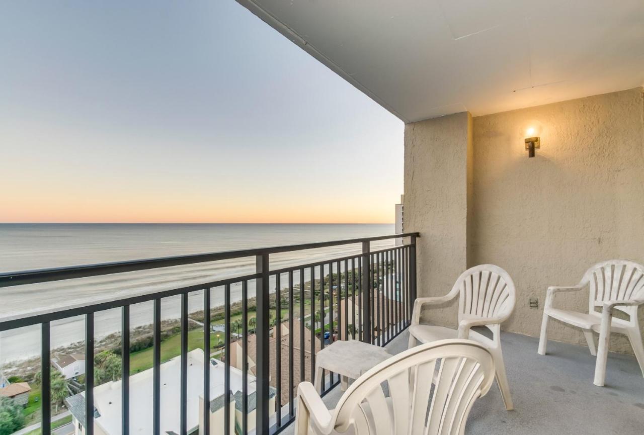 Scenic Views From The Balcony At Ocean Forest Plaza Condos Myrtle Beach Exterior foto