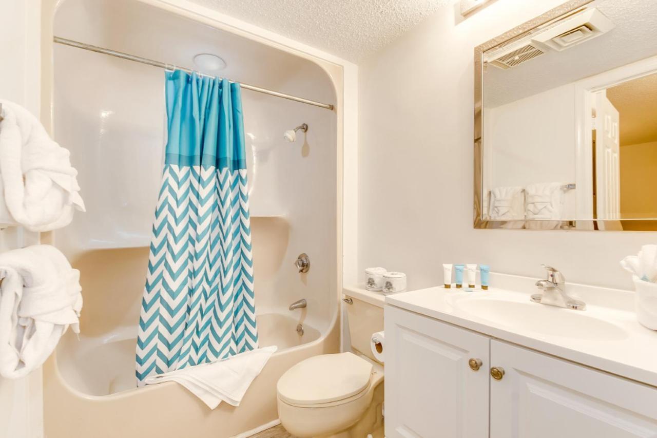 Scenic Views From The Balcony At Ocean Forest Plaza Condos Myrtle Beach Exterior foto