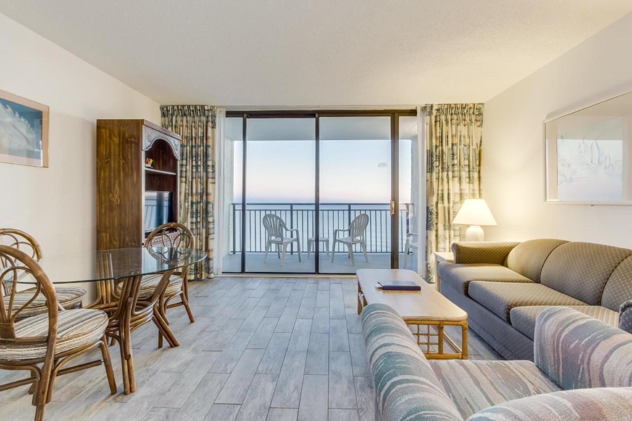 Scenic Views From The Balcony At Ocean Forest Plaza Condos Myrtle Beach Exterior foto