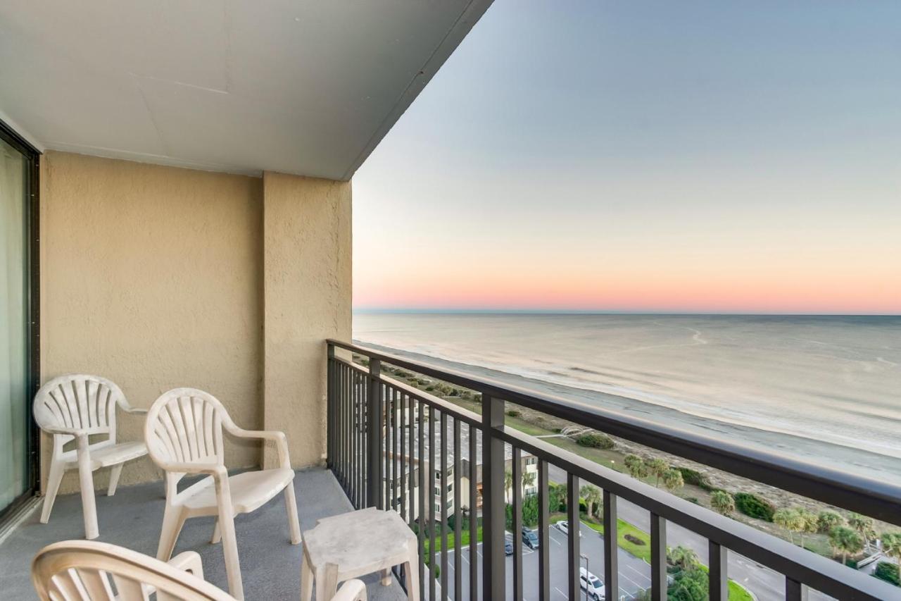 Scenic Views From The Balcony At Ocean Forest Plaza Condos Myrtle Beach Exterior foto